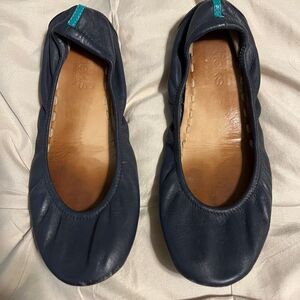 Tieks Women's Navy Ballet Flats
